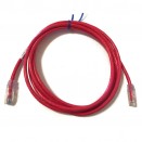 Panduit 泛达六类3米跳线 红色 CAT6 彩色跳线 六类非屏蔽跳线UTP